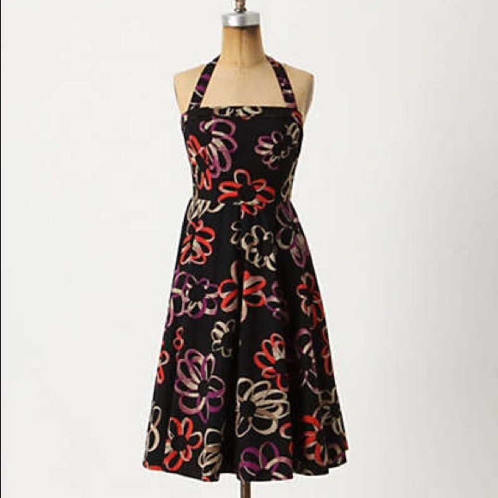 Anthropologie Girls from Savoy halter dress